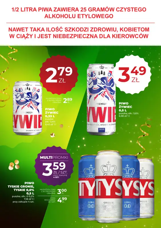 Duży Ben - gazetka promocyjna Gazetka piwna od środy 17.12 do środy 07.01 - strona 8