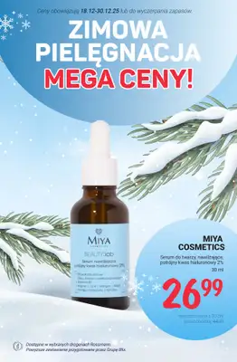 Rossmann - gazetka promocyjna Zimowa pielęgnacja w MEGA cenach! od poniedziałku 22.12 do wtorku 30.12