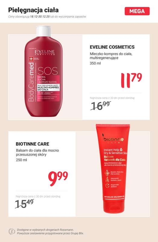 Rossmann - gazetka promocyjna Zimowa pielęgnacja w MEGA cenach! od poniedziałku 22.12 do wtorku 30.12 - strona 8