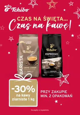 Tchibo - gazetka promocyjna Czas na Święta, czas na kawę! od wtorku 16.12 do środy 31.12
