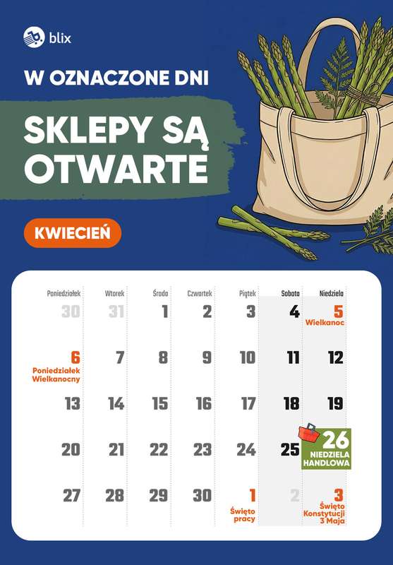 Niedziele handlowe - gazetka promocyjna Niedziele handlowe 2026 od czwartku 01.01 do czwartku 31.12 - strona 4