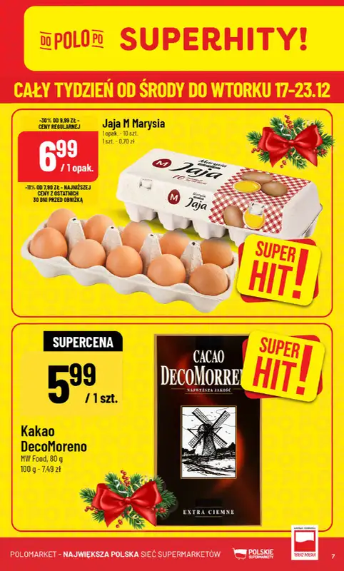 POLOmarket - gazetka promocyjna Gazetka od środy 17.12 do wtorku 23.12 - strona 7
