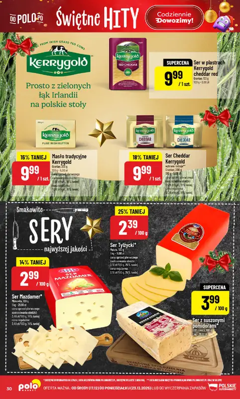 POLOmarket - gazetka promocyjna Gazetka od środy 17.12 do wtorku 23.12 - strona 30