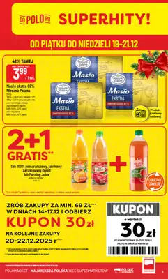 POLOmarket - gazetka promocyjna Gazetka od środy 17.12 do wtorku 23.12 - strona 5