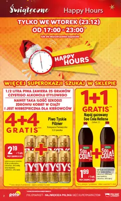 POLOmarket - gazetka promocyjna Gazetka od środy 17.12 do wtorku 23.12 - strona 2