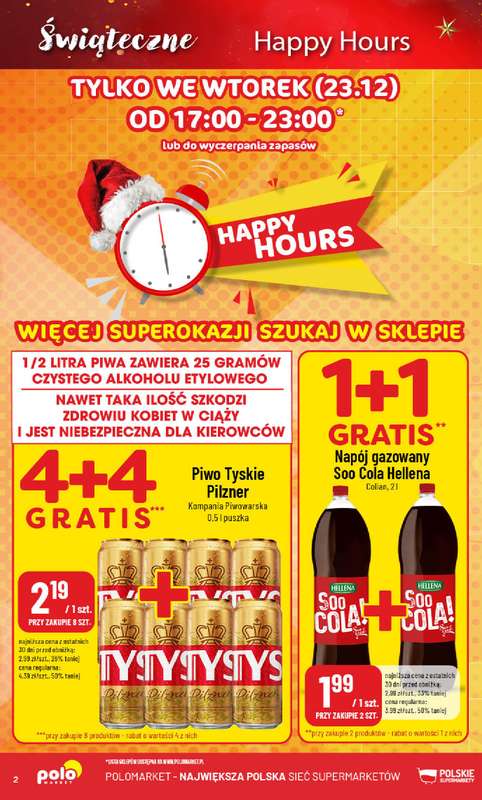 POLOmarket - gazetka promocyjna Gazetka od środy 17.12 do wtorku 23.12 - strona 2