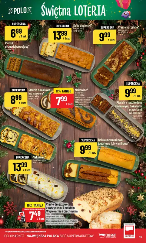 POLOmarket - gazetka promocyjna Gazetka od środy 17.12 do wtorku 23.12 - strona 45