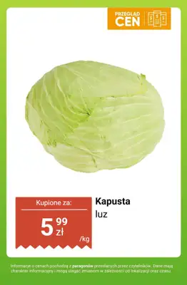 Dino - gazetka promocyjna Owoce i warzywa - przegląd cen od poniedziałku 22.12 do wtorku 23.12 - strona 13