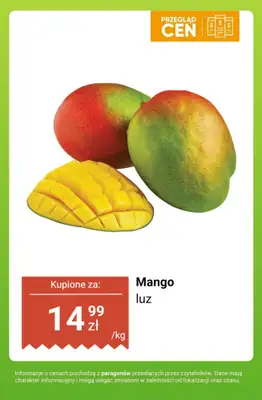 Dino - gazetka promocyjna Owoce i warzywa - przegląd cen od poniedziałku 22.12 do wtorku 23.12 - strona 8