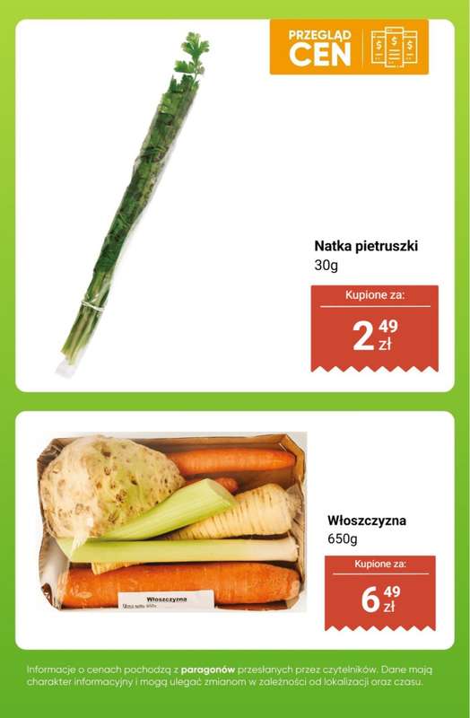 Dino - gazetka promocyjna Owoce i warzywa - przegląd cen od poniedziałku 22.12 do wtorku 23.12 - strona 12