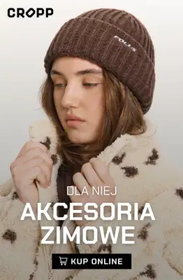 Cropp - gazetka promocyjna Akcesoria zimowe dla niej od czwartku 18.12 