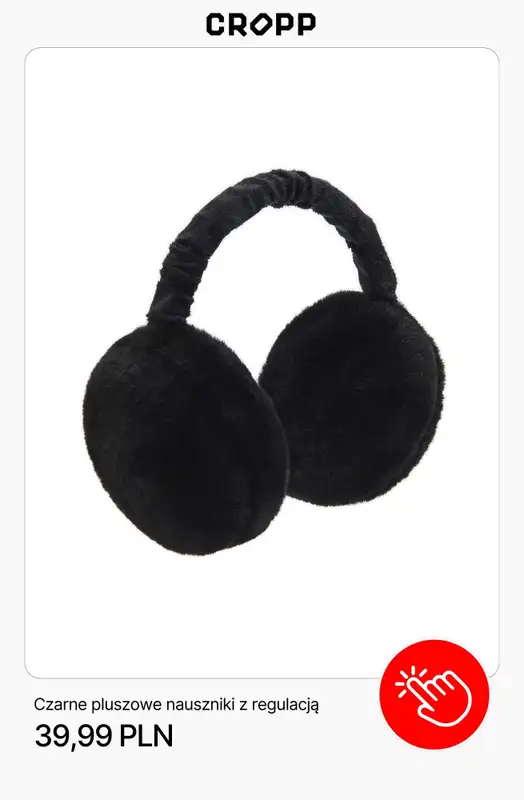 Cropp - gazetka promocyjna Akcesoria zimowe dla niej od czwartku 18.12  - strona 8