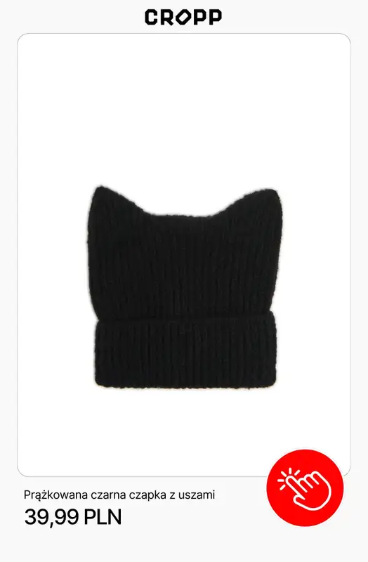 Cropp - gazetka promocyjna Akcesoria zimowe dla niej od czwartku 18.12  - strona 12