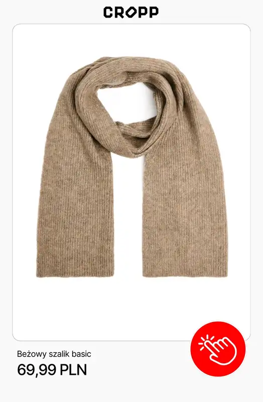 Cropp - gazetka promocyjna Akcesoria zimowe dla niej od czwartku 18.12  - strona 4