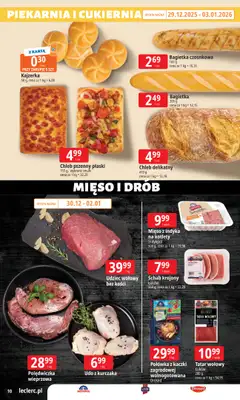 Leclerc - gazetka promocyjna Oferta E.Leclerc | Wybór w dobrej cenie od poniedziałku 29.12 do soboty 10.01 - strona 10
