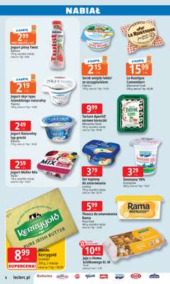 Leclerc - gazetka promocyjna Oferta E.Leclerc | Wybór w dobrej cenie od poniedziałku 29.12 do soboty 10.01 - strona 8