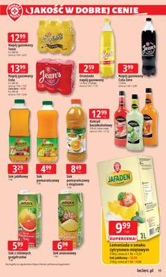 Leclerc - gazetka promocyjna Oferta E.Leclerc | Wybór w dobrej cenie od poniedziałku 29.12 do soboty 10.01 - strona 15