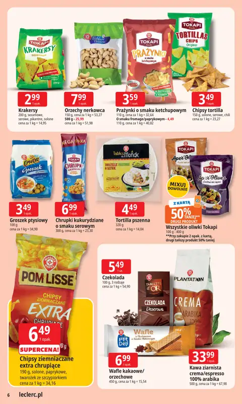 Leclerc - gazetka promocyjna Oferta E.Leclerc | Wybór w dobrej cenie od poniedziałku 29.12 do soboty 10.01 - strona 6