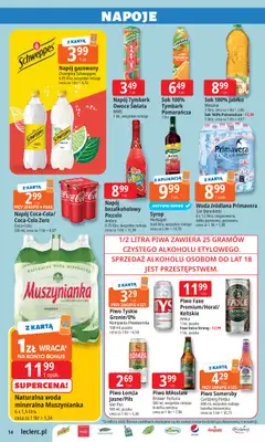 Leclerc - gazetka promocyjna Oferta E.Leclerc | Wybór w dobrej cenie od poniedziałku 29.12 do soboty 10.01 - strona 14