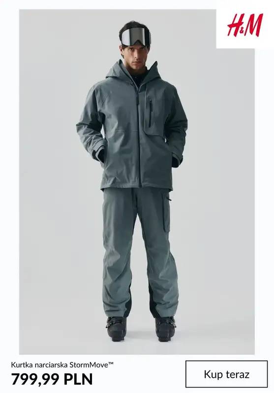 H&M - gazetka promocyjna Męskie akcesoria i odzież narciarska od soboty 20.12  - strona 7