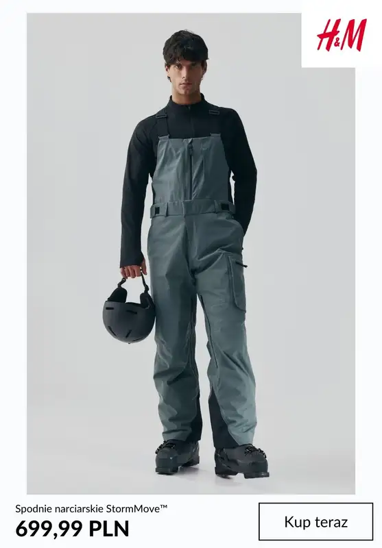 H&M - gazetka promocyjna Męskie akcesoria i odzież narciarska od soboty 20.12  - strona 6