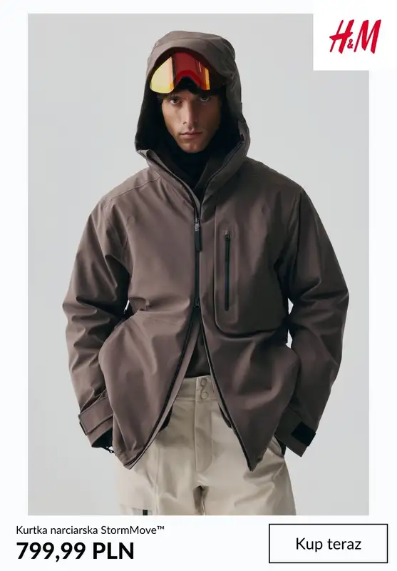 H&M - gazetka promocyjna Męskie akcesoria i odzież narciarska od soboty 20.12  - strona 10