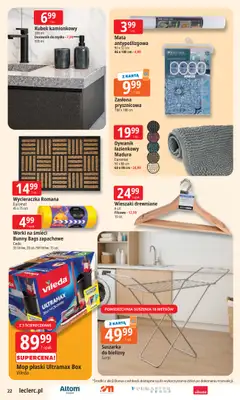 Leclerc - gazetka promocyjna Oferta E.Leclerc | Wybór w dobrej cenie od poniedziałku 29.12 do soboty 10.01 - strona 22