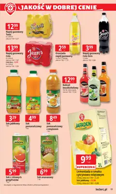 Leclerc - gazetka promocyjna Oferta E.Leclerc | Wybór w dobrej cenie od poniedziałku 29.12 do soboty 10.01 - strona 17