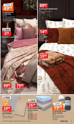 Leclerc - gazetka promocyjna Oferta E.Leclerc | Wybór w dobrej cenie od poniedziałku 29.12 do soboty 10.01 - strona 3