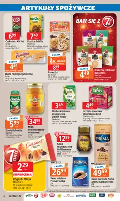 Leclerc - gazetka promocyjna Oferta E.Leclerc | Wybór w dobrej cenie od poniedziałku 29.12 do soboty 10.01 - strona 6
