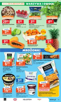 Leclerc - gazetka promocyjna Oferta E.Leclerc | Wybór w dobrej cenie od poniedziałku 29.12 do soboty 10.01 - strona 11