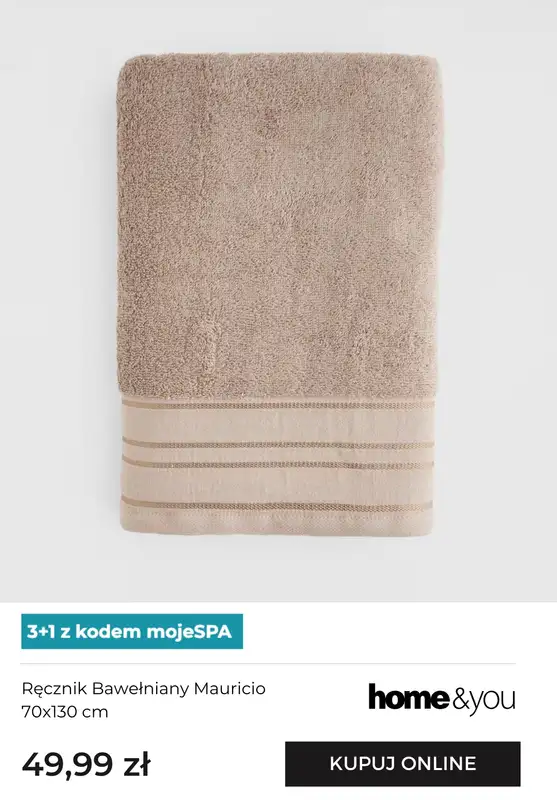 home&you - gazetka promocyjna Ręczniki 3+1 GRATIS! od piątku 19.12 do czwartku 08.01 - strona 5