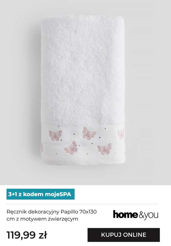 home&you - gazetka promocyjna Ręczniki 3+1 GRATIS! od piątku 19.12 do czwartku 08.01 - strona 7