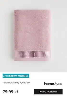 home&you - gazetka promocyjna Ręczniki 3+1 GRATIS! od piątku 19.12 do czwartku 08.01 - strona 2