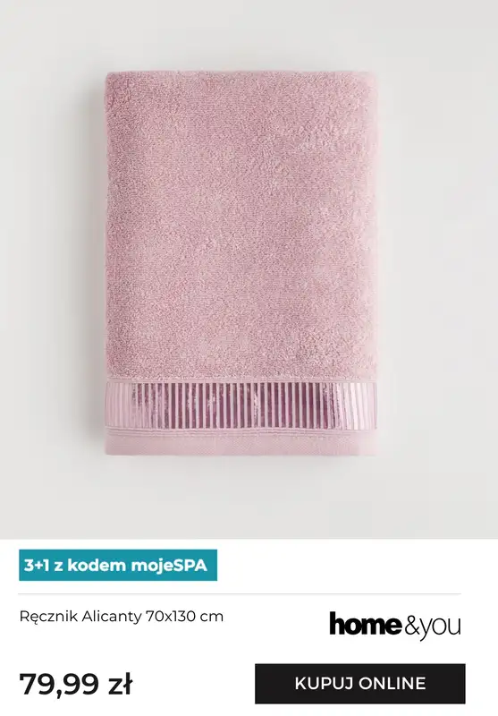 home&you - gazetka promocyjna Ręczniki 3+1 GRATIS!   - strona 2