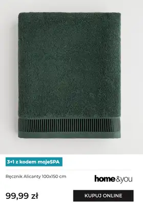 home&you - gazetka promocyjna Ręczniki 3+1 GRATIS! od piątku 19.12 do czwartku 08.01 - strona 6