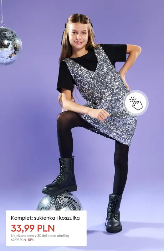 Sinsay - gazetka promocyjna Stylizacje na Sylwestra - od 19,99 PLN od soboty 20.12 do piątku 26.12 - strona 23