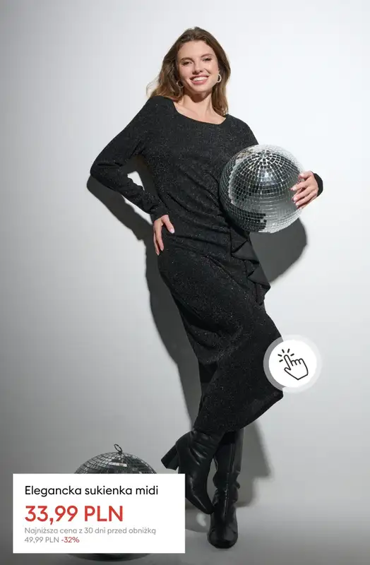 Sinsay - gazetka promocyjna Stylizacje na Sylwestra - od 19,99 PLN od soboty 20.12 do piątku 26.12 - strona 12