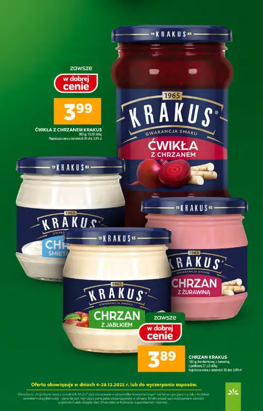 Stokrotka - gazetka promocyjna Gazetka Supermarket od czwartku 18.12 do niedzieli 21.12 - strona 28