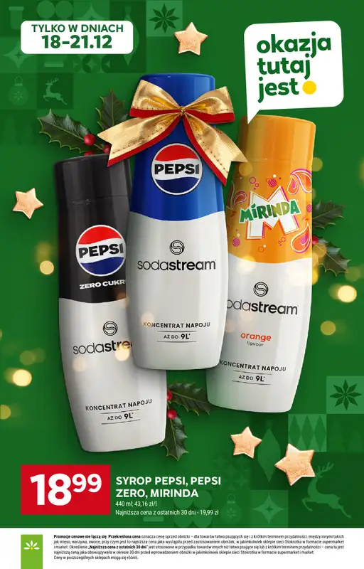 Stokrotka - gazetka promocyjna Gazetka Supermarket od czwartku 18.12 do niedzieli 21.12 - strona 50