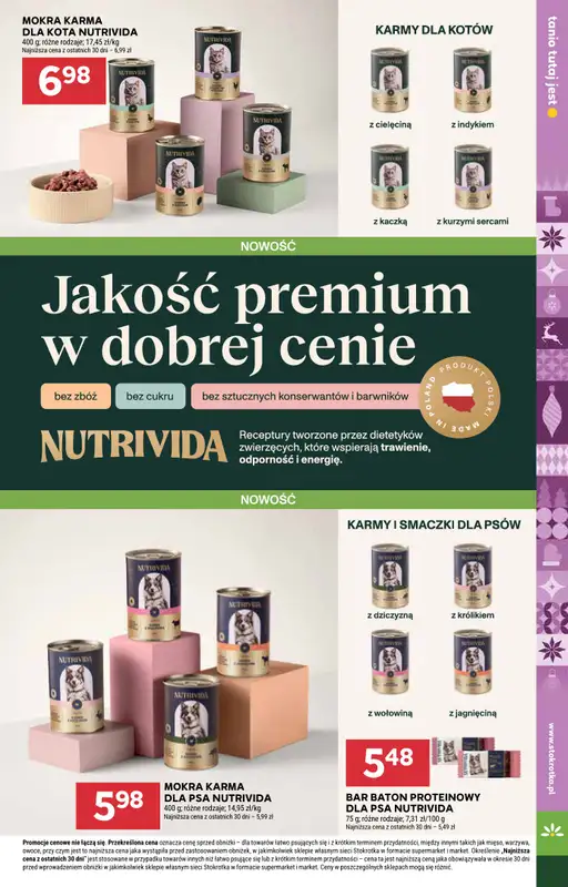 Stokrotka - gazetka promocyjna Gazetka Supermarket od czwartku 18.12 do niedzieli 21.12 - strona 48