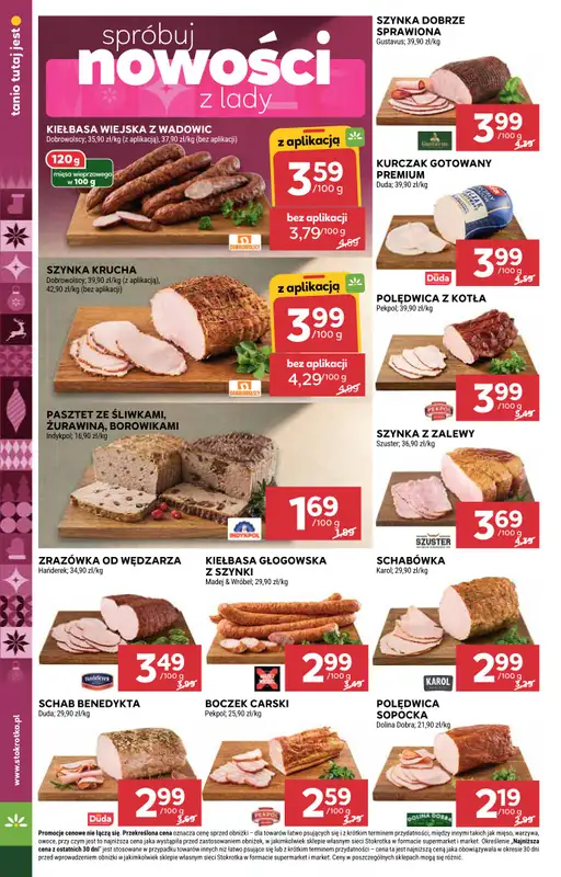 Stokrotka - gazetka promocyjna Gazetka Supermarket od czwartku 18.12 do niedzieli 21.12 - strona 16