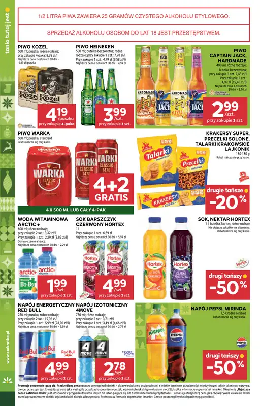 Stokrotka - gazetka promocyjna Gazetka Supermarket od czwartku 18.12 do niedzieli 21.12 - strona 37