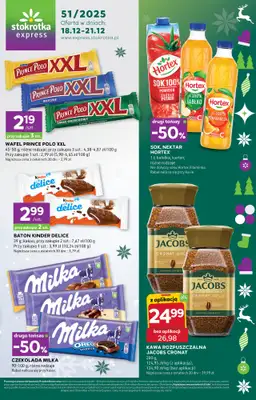 Stokrotka - gazetka promocyjna Gazetka Express od czwartku 18.12 do niedzieli 21.12