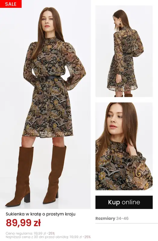 Top Secret - gazetka promocyjna Sukienki od 69,99 zł od soboty 20.12 do wtorku 30.12 - strona 8