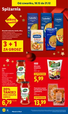Lidl - gazetka promocyjna Oferta od czwartku od czwartku 18.12 do niedzieli 21.12 - strona 68