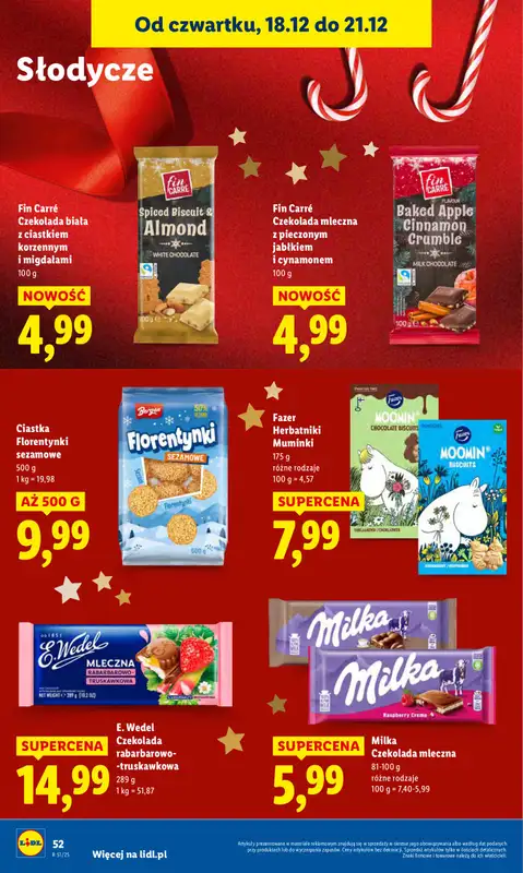 Lidl - gazetka promocyjna Oferta od czwartku od czwartku 18.12 do niedzieli 21.12 - strona 58