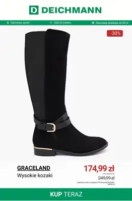 Deichmann - gazetka promocyjna Do -50% na kozaki od soboty 20.12  - strona 5