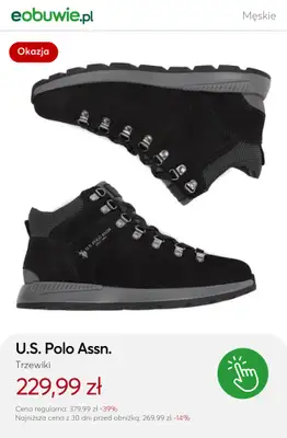 eobuwie.pl - gazetka promocyjna SALE – buty męskie od soboty 20.12 do piątku 02.01 - strona 9