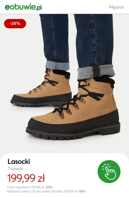 eobuwie.pl - gazetka promocyjna SALE – buty męskie od soboty 20.12 do piątku 02.01 - strona 6